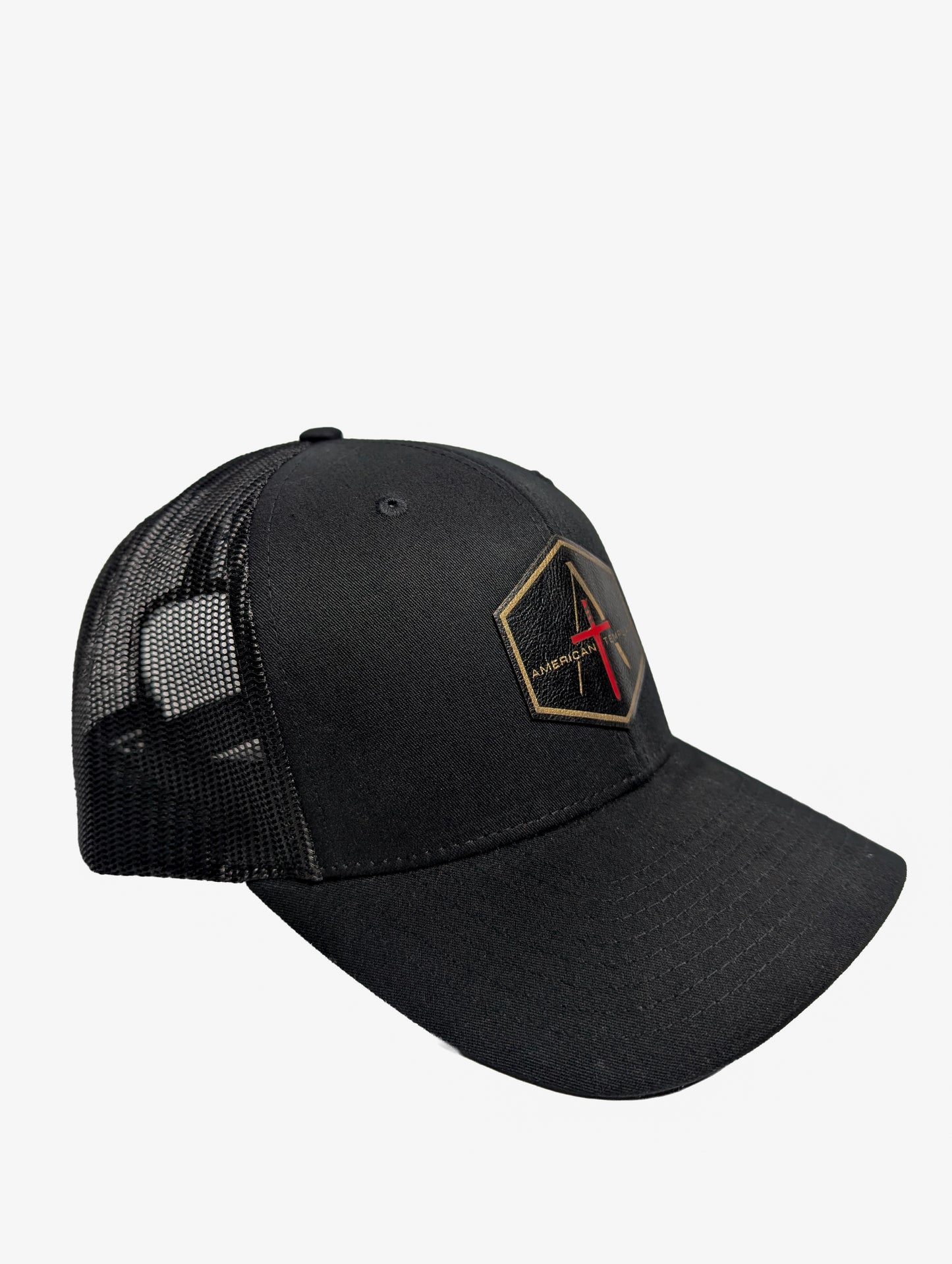 112 with  leather American Templar Patch